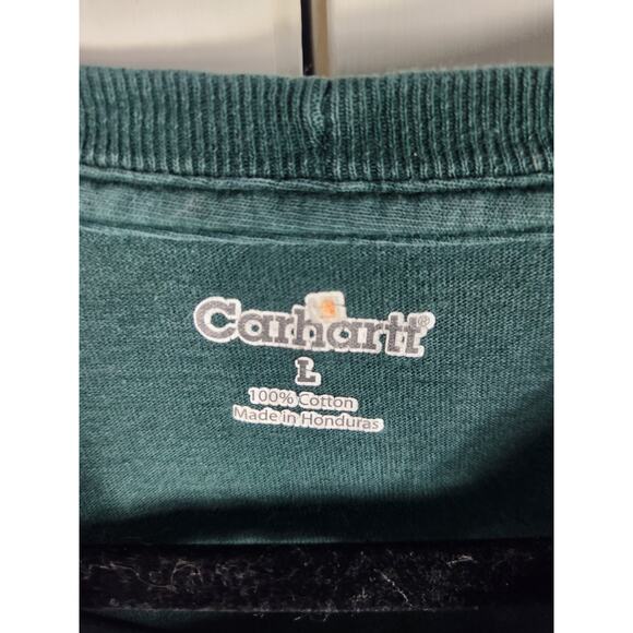 Vintage Y2K Carhartt Cut off tank men's large - Picture 3 of 4